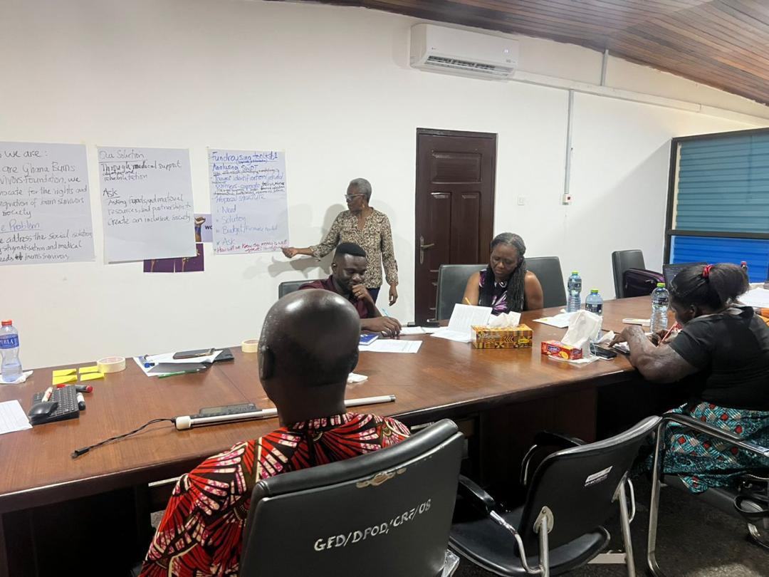 Fundraising technique training held for selected board & mgt of GBSF